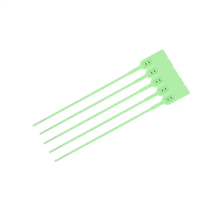 Tamper Indicative Plastic Security Seal With Double Locking